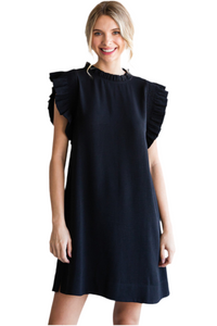 Jodifl Ruffle Sleeve Woven Dress