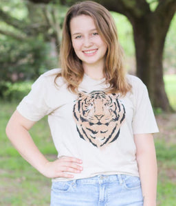 Tiger Pride V Neck Tee